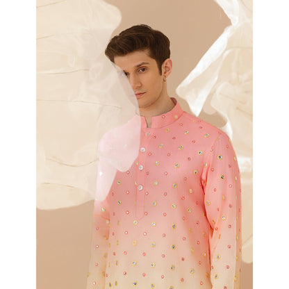 Eleven Brothers Tarang Silk Embroidery Kurta with Trouser