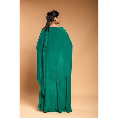 Ellemora Green Kaftan Dress