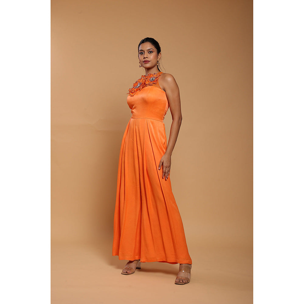Ellemora Orange Jumpsuit