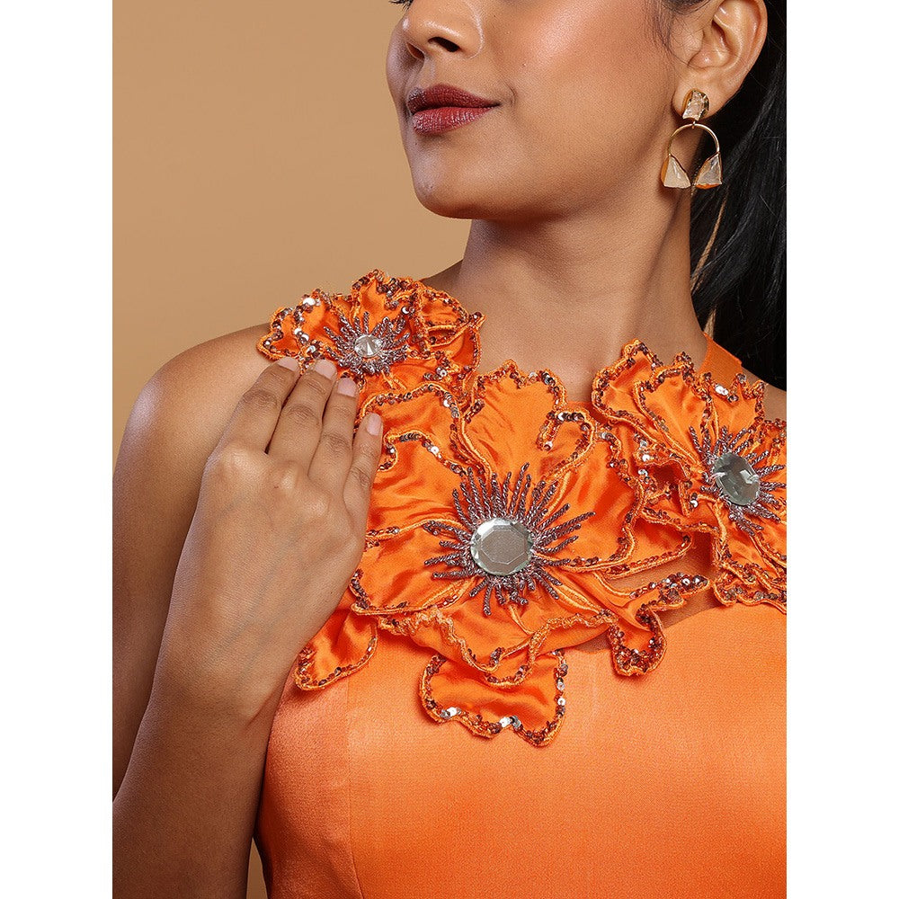 Ellemora Orange Jumpsuit