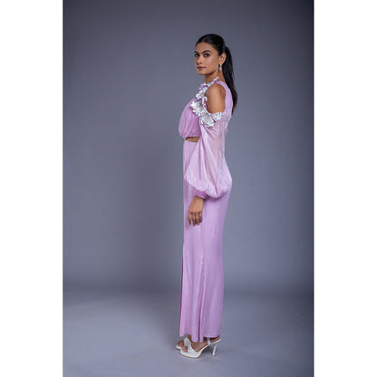 Ellemora Lavender Jumpsuit with Tube (Set of 2)