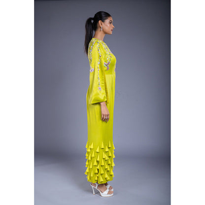 Ellemora Parrot Green Jumpsuit