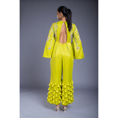 Ellemora Parrot Green Jumpsuit