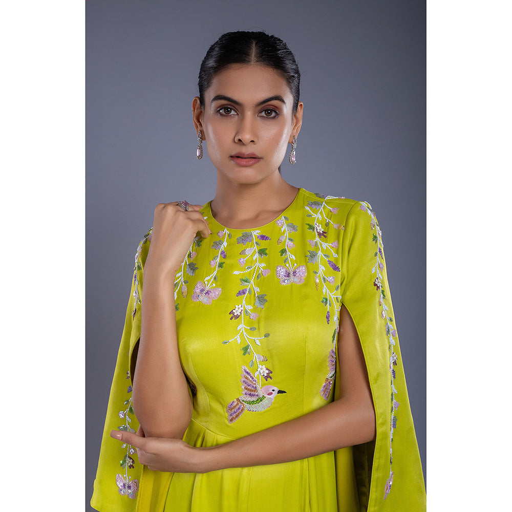 Ellemora Parrot Green Jumpsuit