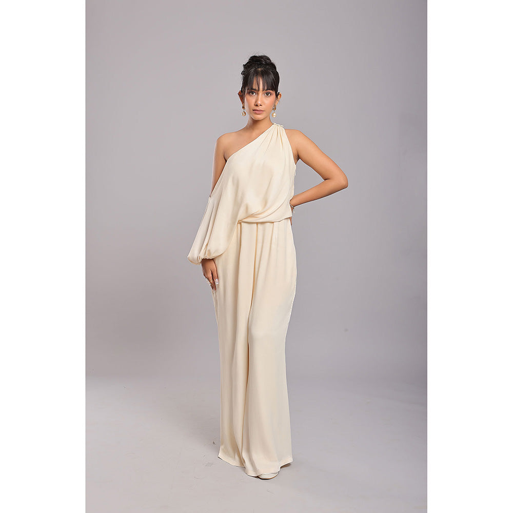 Ellemora Timeless Off White Jumpsuit