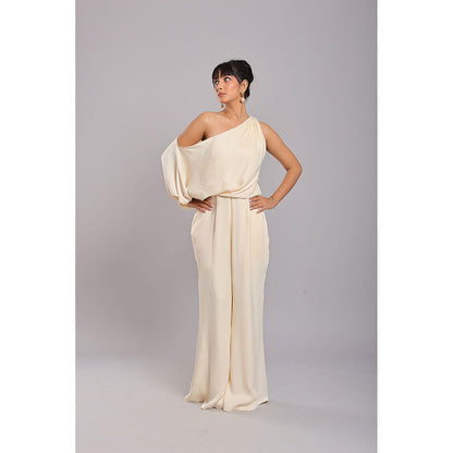 Ellemora Timeless Off White Jumpsuit