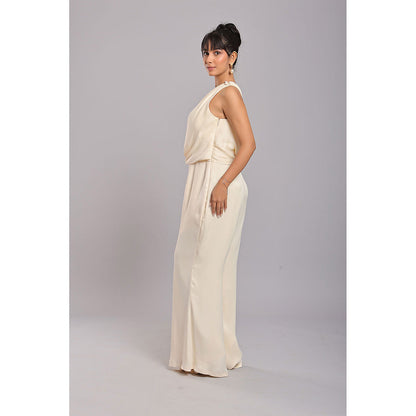Ellemora Timeless Off White Jumpsuit