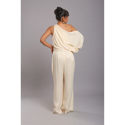 Ellemora Timeless Off White Jumpsuit