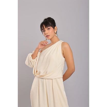 Ellemora Timeless Off White Jumpsuit