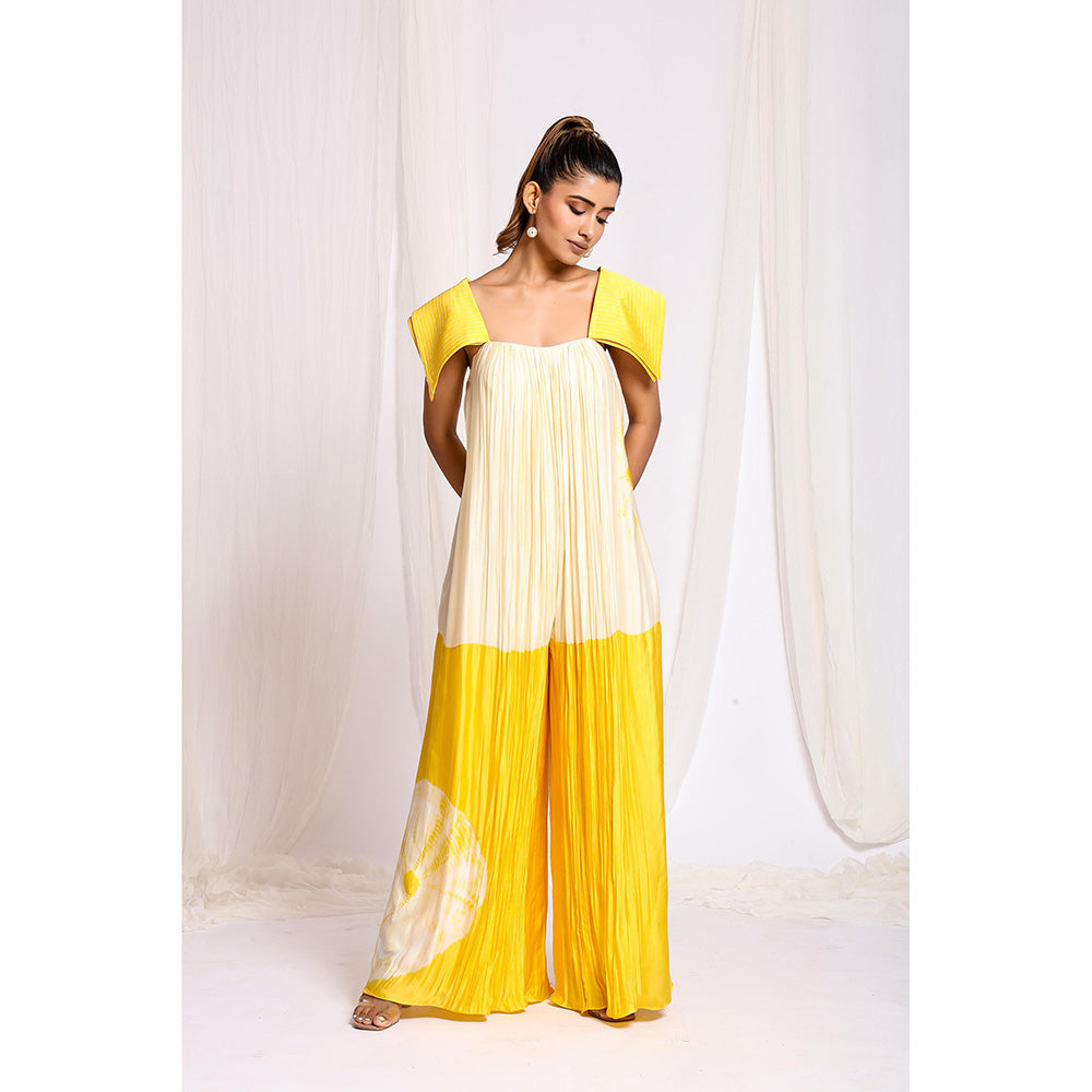 Ellemora Yellow Shaded Jumpsuit