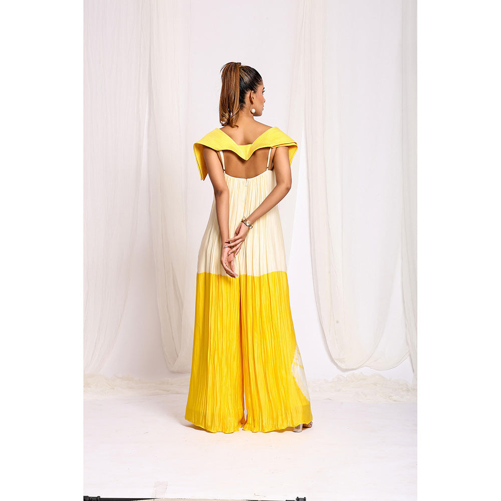 Ellemora Yellow Shaded Jumpsuit