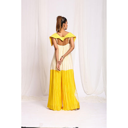 Ellemora Yellow Shaded Jumpsuit