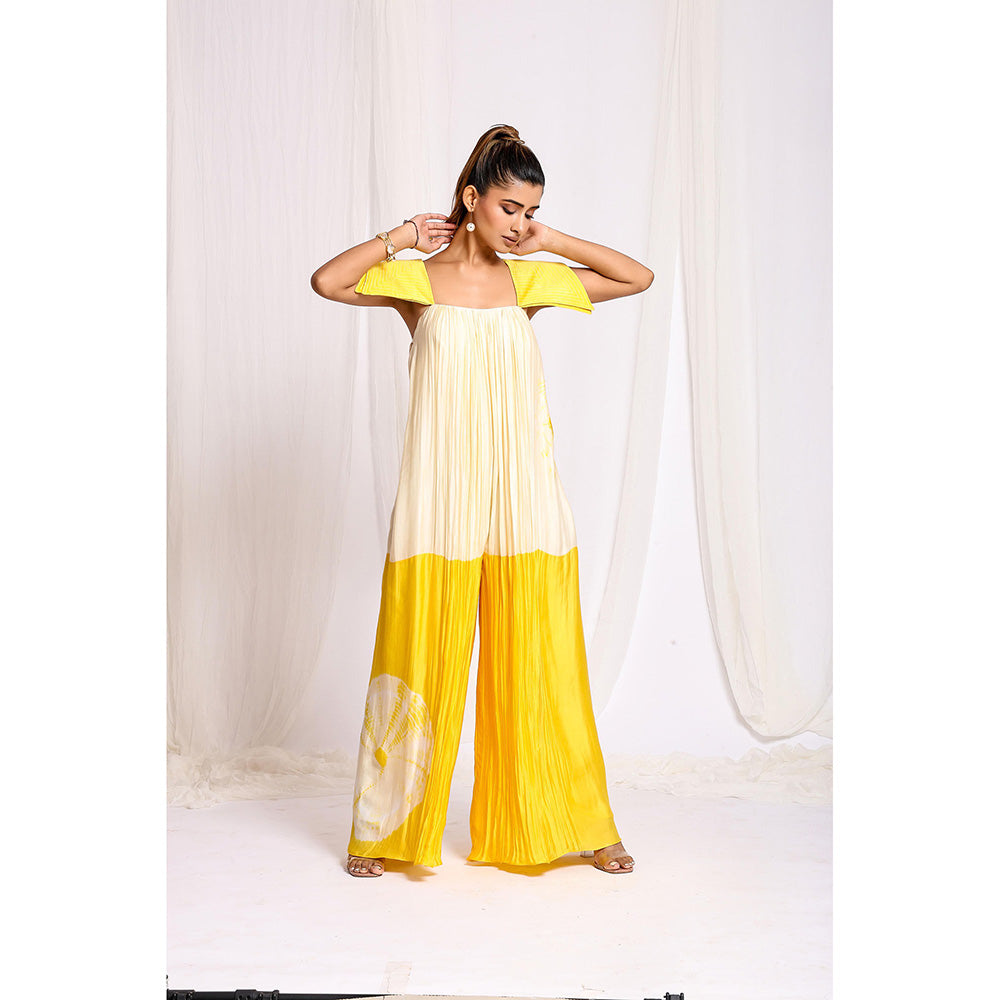Ellemora Yellow Shaded Jumpsuit