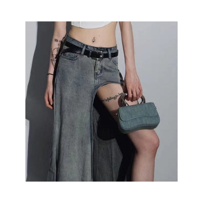 ELLEGANTI Women Blue Denim Handbag