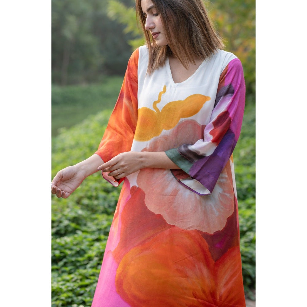 ETAR Amethyst Kurta with Pant (Set of 2)