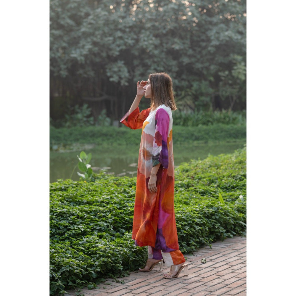 ETAR Amethyst Kurta with Pant (Set of 2)