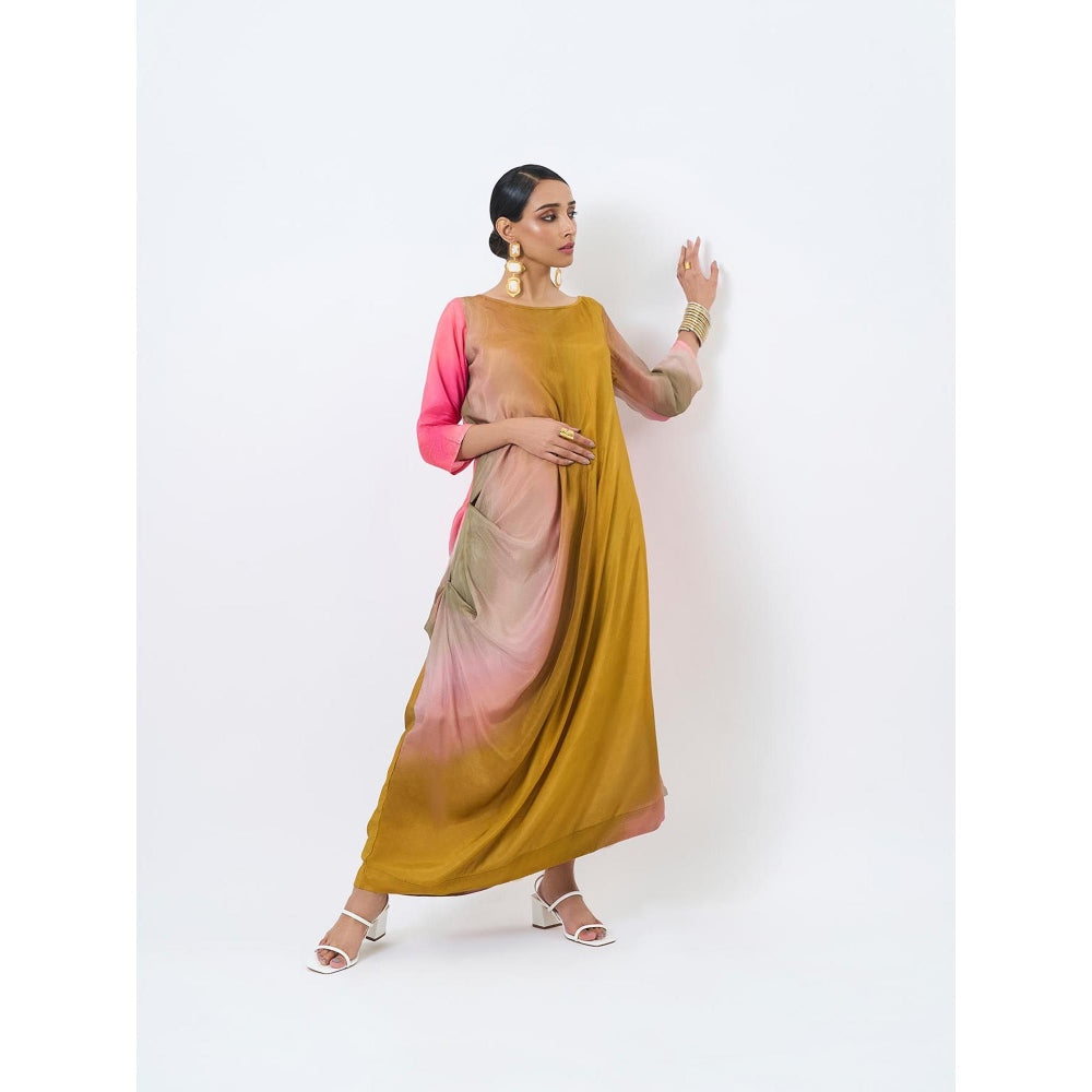ETAR Honey Mustard Dress