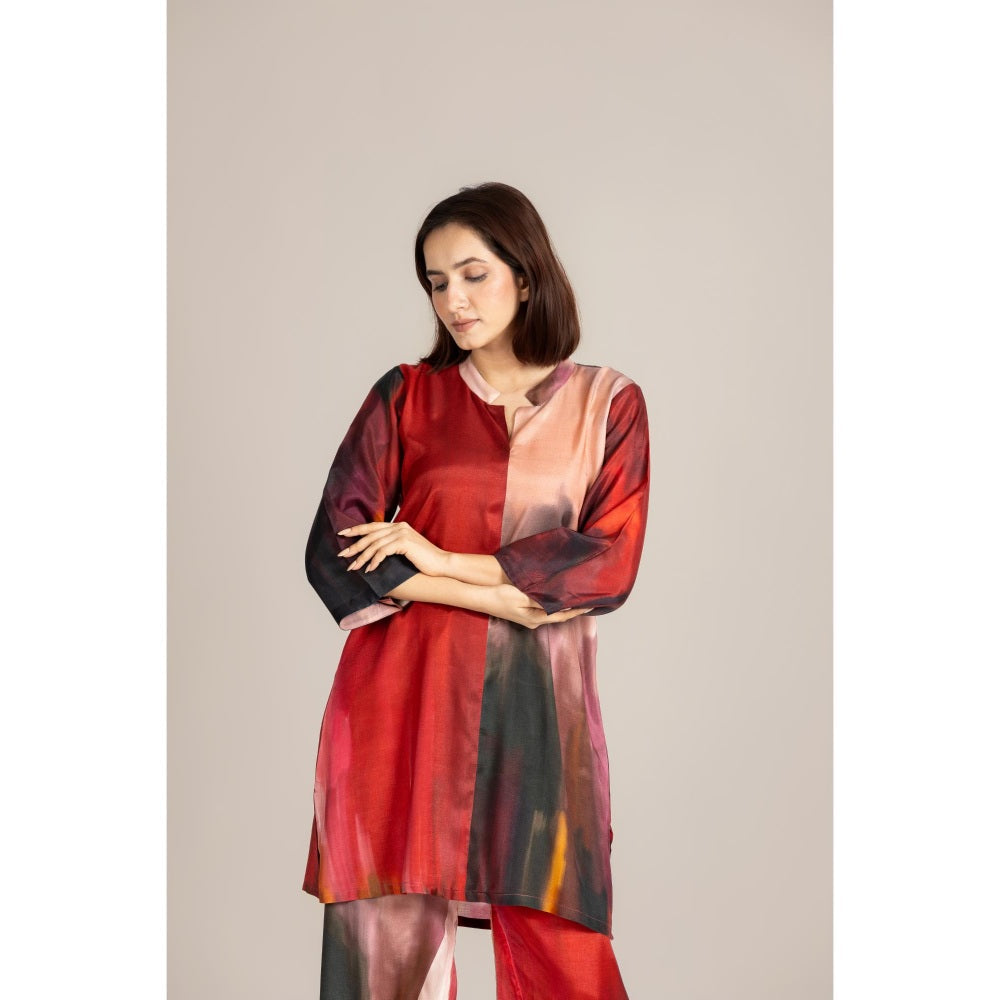 ETAR Red Twilight Co-Ord Set