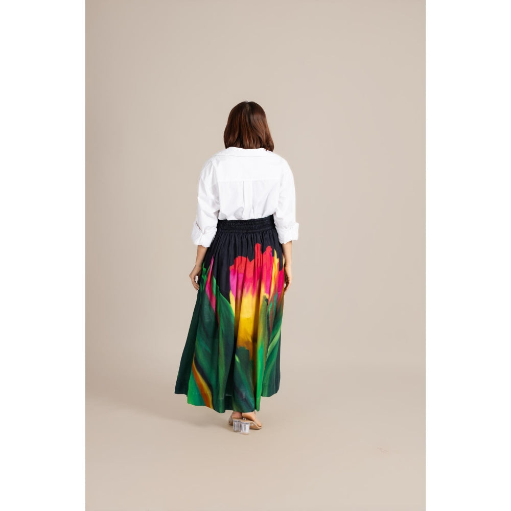 ETAR Green Painter Tulip's Skirt