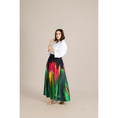 ETAR Green Painter Tulip's Skirt