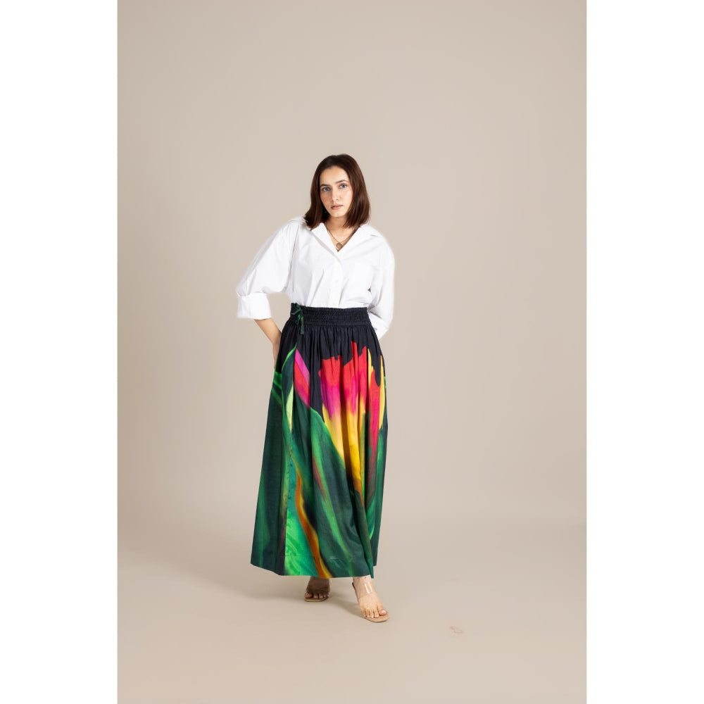 ETAR Green Painter Tulip's Skirt
