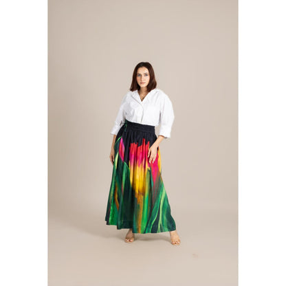 ETAR Green Painter Tulip's Skirt