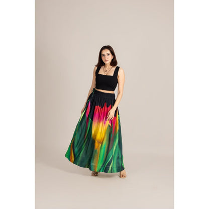 ETAR Green Painter Tulip's Skirt