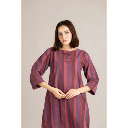 ETAR Multi-Colour Striped Line Co-Ord Set