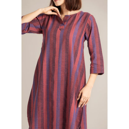 ETAR Multi-Colour Striped Line Co-Ord Set