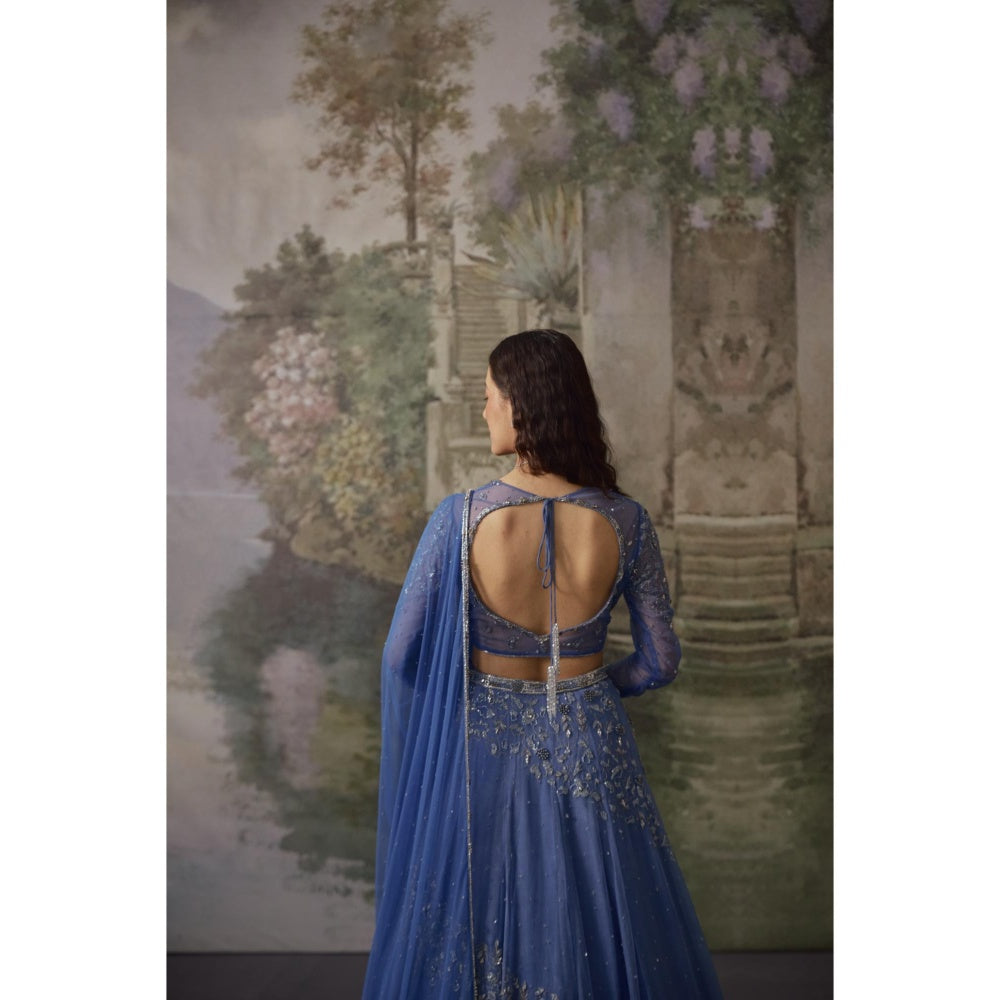 FALSA Elena Blouse with Lehenga & Dupatta