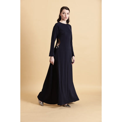 Fawn 24 Navy Blue Starlit Grace Dress