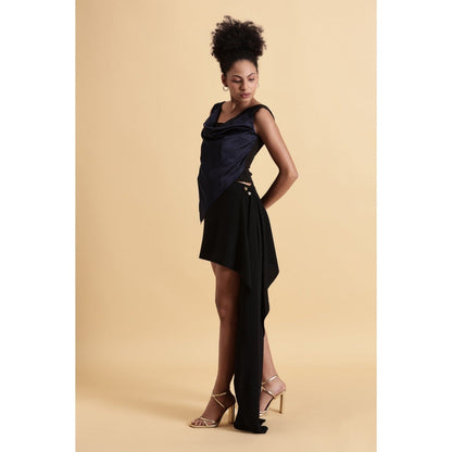 Fawn 24 Black Nocturnal Flair Mini Skirt