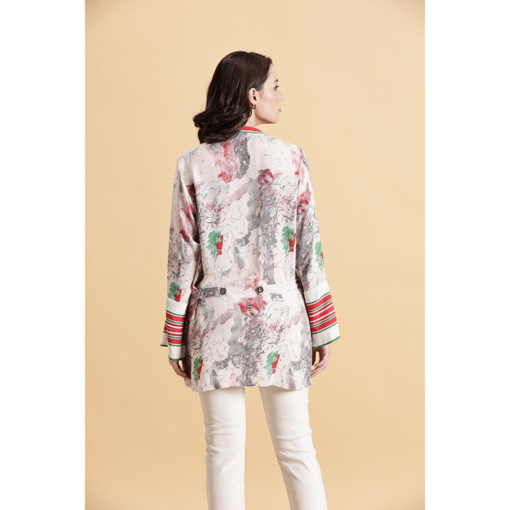 Fawn 24 Multi-Colour Blossom Bliss Shirt