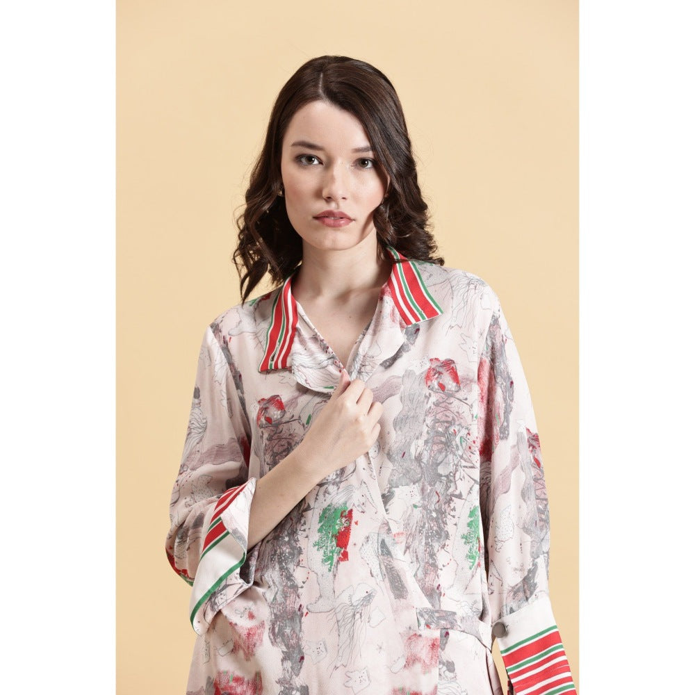 Fawn 24 Multi-Colour Blossom Bliss Shirt