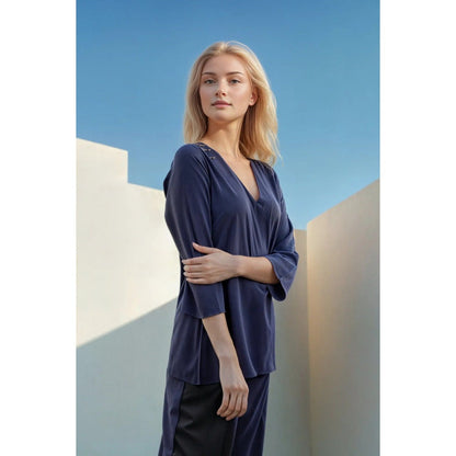 Fawn 24 Navy Blue Starlit Stella Top