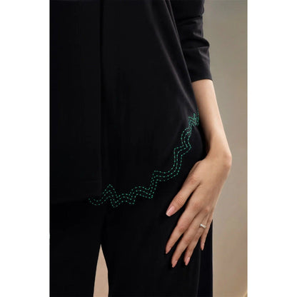 Fawn 24 Black Raven Cutout Shirt