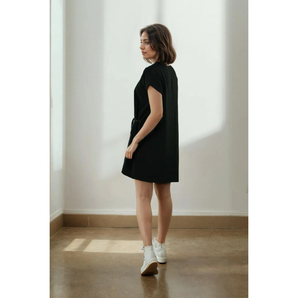 Fawn 24 Green Block Palette Mini Dress