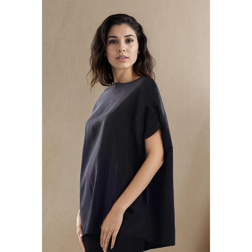 Fawn 24 Navy Blue Shadow Top