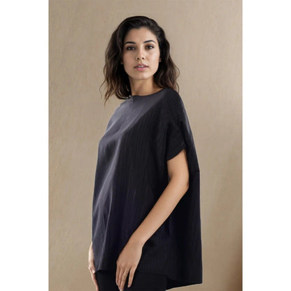 Fawn 24 Navy Blue Shadow Top