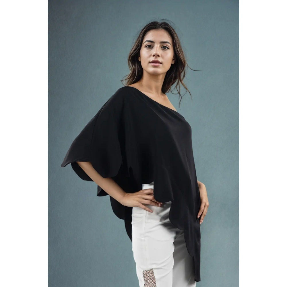 Fawn 24 Black Scallop Duo Top