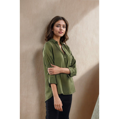 Fawn 24 Olive Leaf Top