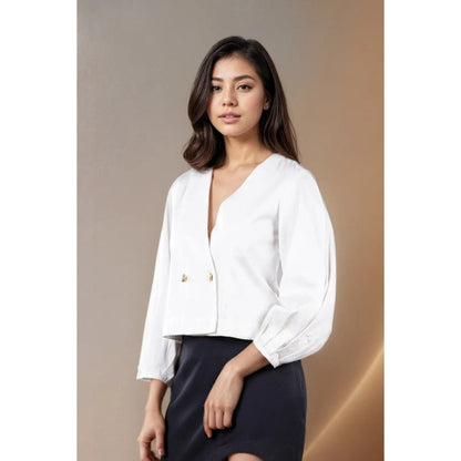 Fawn 24 Ivory Shine Pop Top