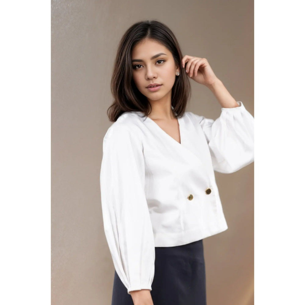 Fawn 24 Ivory Shine Pop Top