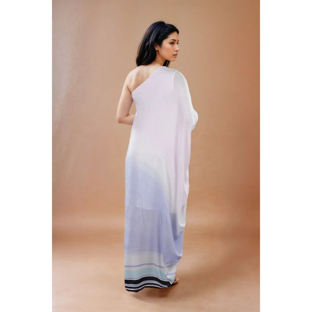 Fawn 24 Blue Pastel Ombre Dress