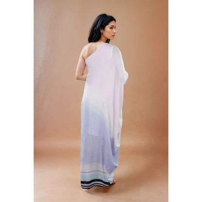 Fawn 24 Blue Pastel Ombre Dress