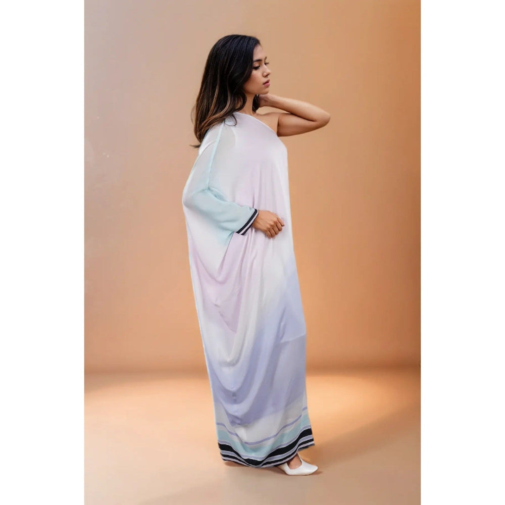 Fawn 24 Blue Pastel Ombre Dress