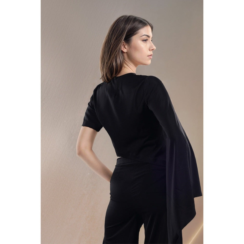 Fawn 24 Black Raven Angle Top