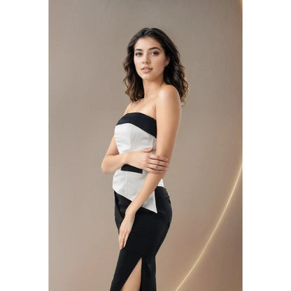 Fawn 24 White Monochrome Top