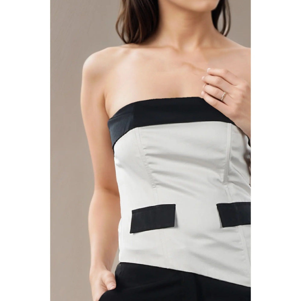 Fawn 24 White Monochrome Top