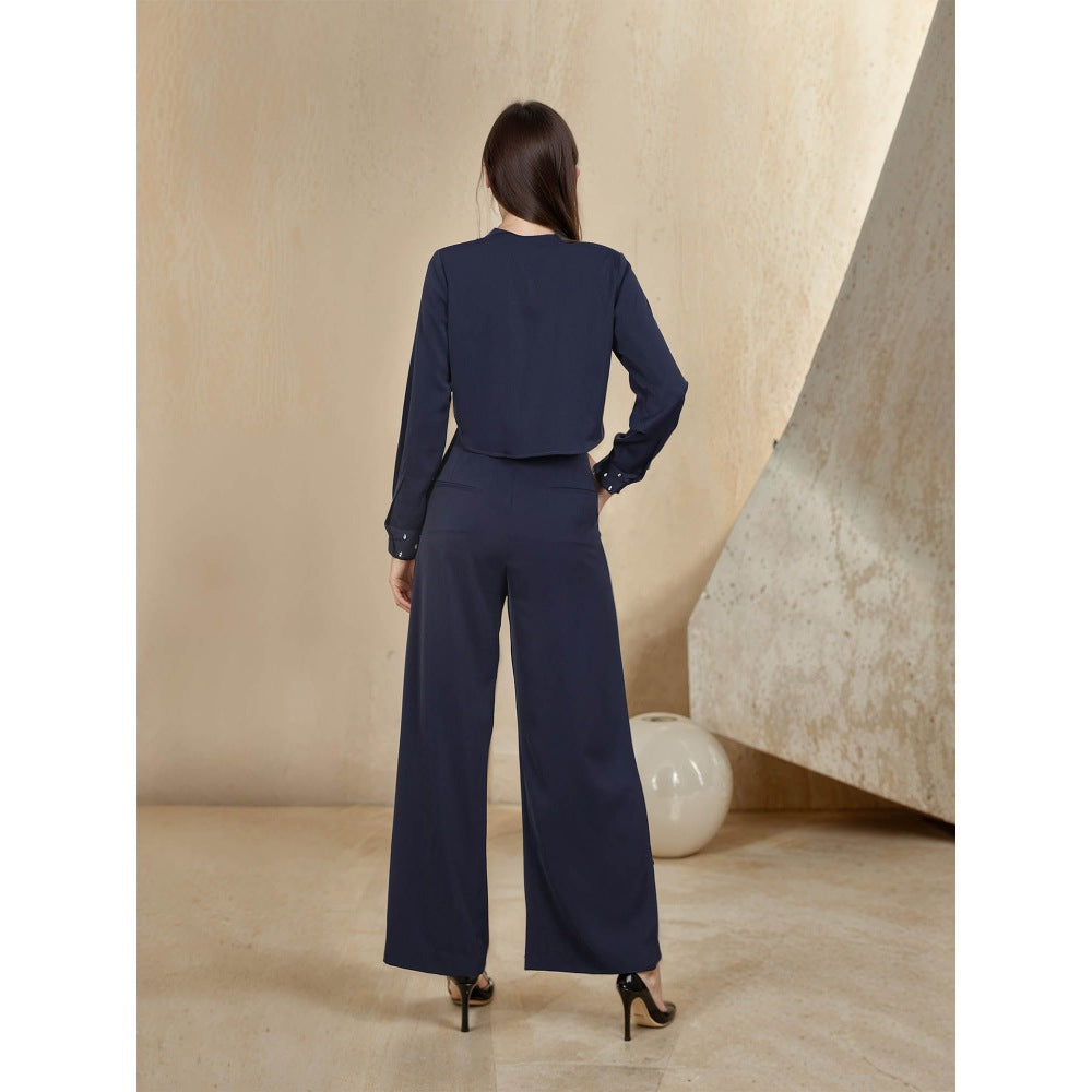 Fawn 24 Crystal Navy Blue Top